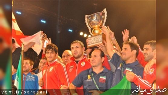 برای پنجمین بار متوالی: ایران قهرمانی جام جهانی کشتی شد