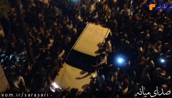 ماشين شاسي بلند احمدي نژاد در سفر به بافق يزد