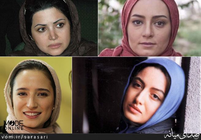 تصاویر بازیگران زن ایرانی بدون آرایش