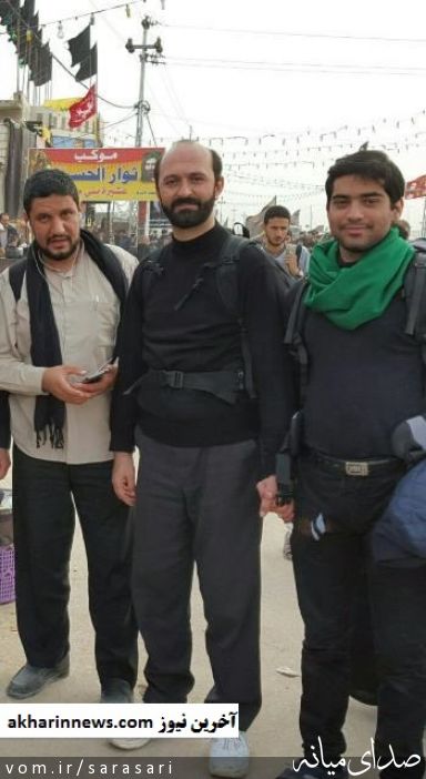 سعید طوسی در پیاده روی اربعین 95  +تصویر