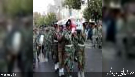 پيکر پاک جواد عبدي پور در شهرستان ميانه تشييع شد