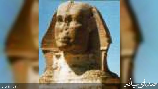 منظره طبیعی مجسمه ابوالهول اهرام مصر در کاغذکنان