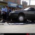میانه - خبرگزاری مهر: سانحه رانندگی در جاده ترانزیت میانه / عکس: سالار پویان