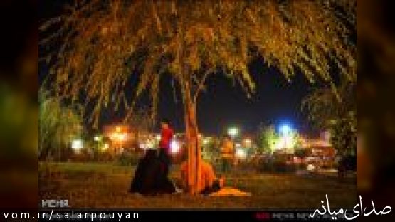 خبرگزاری مهر: شب نشینی در پارکهای میانه/ عکس: سالار پویان
