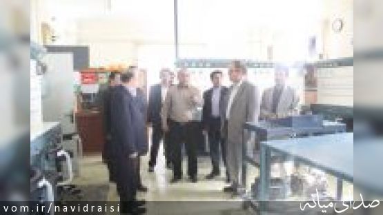 بازدید معاون هماهنگی دانشگاه در استان آذربایجان شرقی از واحد میانه