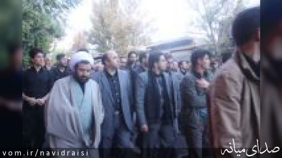 استقبال دانشگاهیان واحد میانه از 45 شهید گمنام