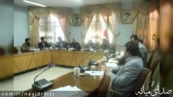 برگزاری جلسه ستاد شاهد در واحد میانه