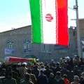 تشییع پیکر مطهر شهید خوشکلام در بستان آباد