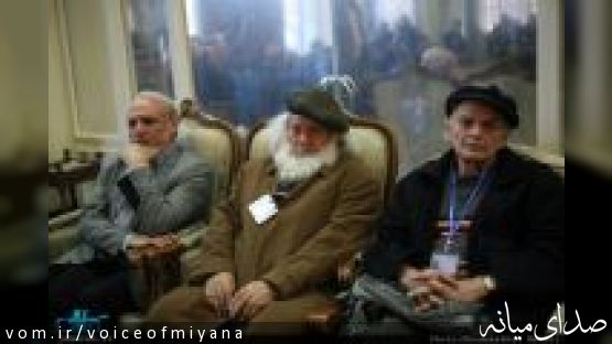 استاد اجلی خالق سبک گلگشت در مراسم دیدار هنرمندان با سید حسن خمینی