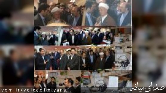 بازدید آیت الله هاشمی از دستاوردهای پژوهشی و مرکز رشد واحد میانه + تصاویر