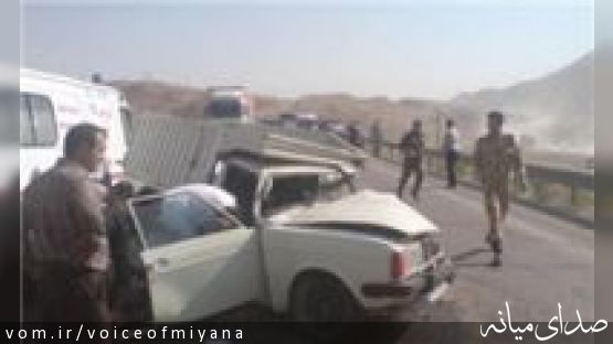 سه کشته حاصل واژگونی پیکان وانت در محور ترکمانچای - کلهر