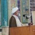 اقامه نماز عبادی سیاسی جمعه این هفته به امامت امام جمعه موقت میانه حجت الاسلام زواری نسب