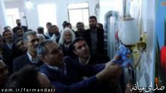 8 طرح عمرانی در بخش کاغذکنان میانه به بهره برداری رسید