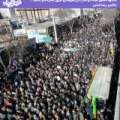 شکوه حضور میانه ای ها در راهپیمایی 22 بهمن / تصاویر