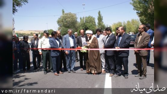 همزمان با هفته دولت 11 طرح عمرانی در بخش ترکمانچای میانه به بهره برداری رسید