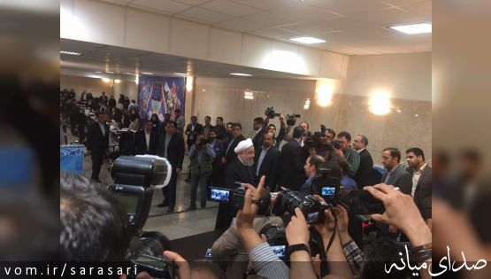 روحانی: دوباره آمدم، برای ایران ،از همه میخواهم دوباره بیایند، برای ایران