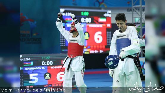 نقره جهان برگردن میر هاشم حسینی /حسینی برابر قهرمان المپیک ریو مغلوب شد