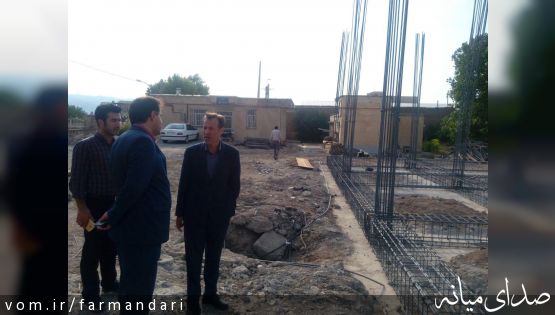 بخشدار کندوان میانه از روند اجرای درمانگاه شبانه روزی شهر ترک بازدید نمود