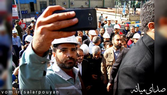 افتتاح کارخانه تولید آهن اسفنجی فولاد میانه/ عکس: سالار پویان