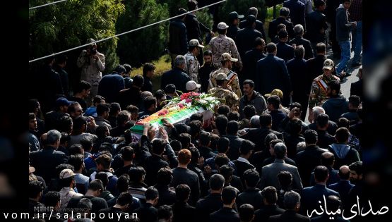خبرگزاری مهر: مراسم تشییع پیکر سرباز شهید امیر قربانی از شهدای مرزبانی چالدران / عکس سالار پویان