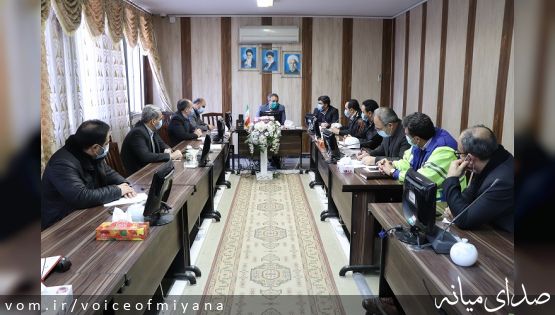 برگزاری جلسه شورای ترافیک شهرستان میانه ؛اعمال محدودیت برای ورود کامیونها به سطح شهر