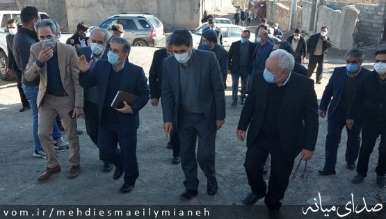 به منظور رسیدگی و حل مشکلات منطقه؛ حضور نمایندگان شهرستان میانه در بین اهالی بخش کاغذکنان
