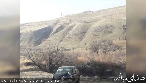 سه مصدوم‌ در برخورد ال ۹۰ با نیسان در محور میانه-ترک