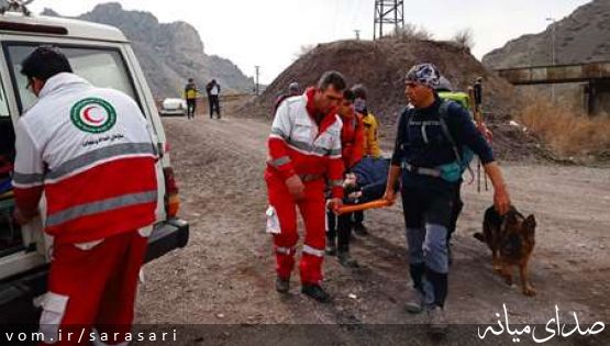 نجات کوهنورد بدحال از قله گچلیک و انتقال به بیمارستان شهر میانه​