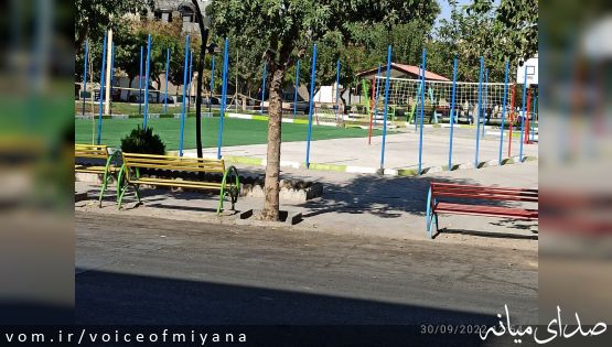 کار ارزنده در احداث مجدد پارک دانش میانه