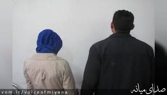 دستگیری زن و مرد سارق به عنف در میانه