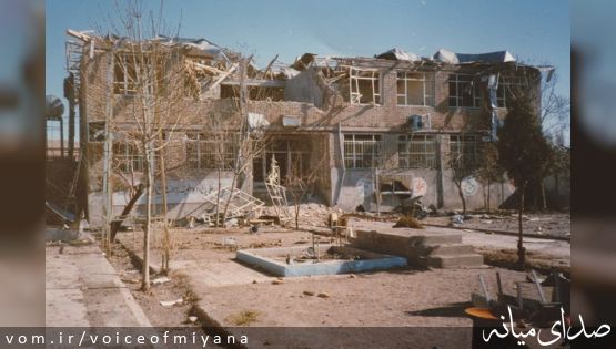 به بهانه سالروز بمباران مدارس «زینبیه و ثارالله» میانه /شقاوت دشمن +فیلم