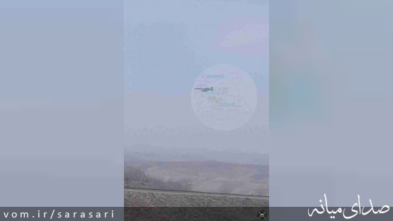 تصویر جنگنده ای که باعث رعب و وحشت میانه ای ها شد