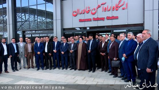 بررسی نواقص راه آهن تبریز – بستان آباد در آستانه افتتاح