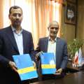 امضای تفاهم نامه همکاری مشترک دانشکده فنی و مهندسی میانه با فولاد آذربایجان