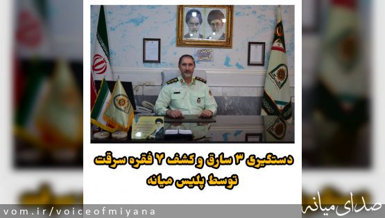 دستگیری ۶ سارق با ۱۳ فقره سرقت در میانه