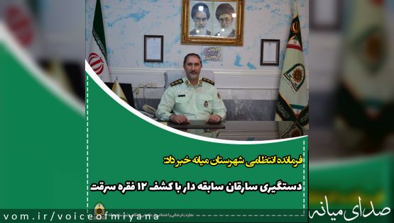 دستگيري سارقان سابقه دار در "میانه"