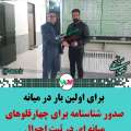 برای اولین بار در شهرستان میانه /صدور شناسنامه برای چهارقلوهای میانه ای