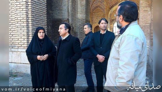 بازدید مدیرکل میراث‌فرهنگی از پروژه‌های سرمایه‌گذاری و مرمتی میانه/ بررسی ظرفیت‌های شهر سوخته برای ایجاد پایگاه ملی