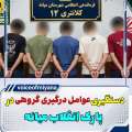 دستگیری ۵ عامل درگیری در پارک انقلاب میانه