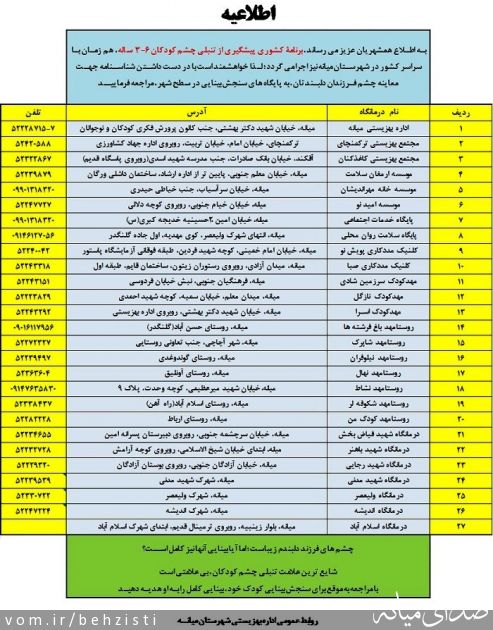 تصویر روابط عمومی اداره بهزیستی شهرستان میانه