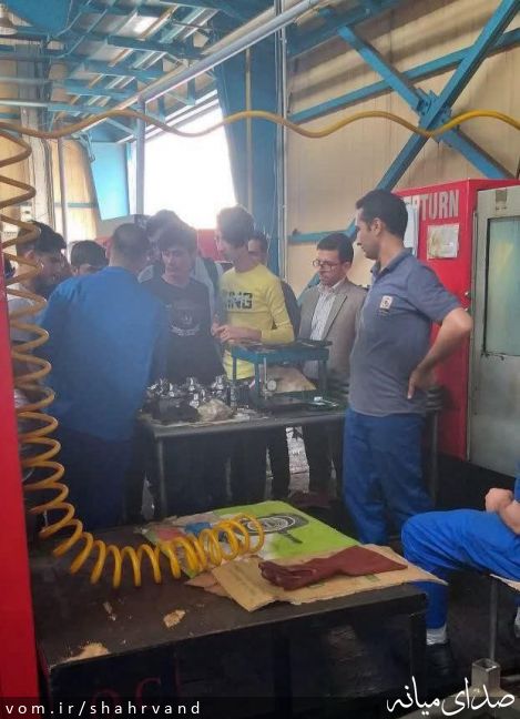 تصویر روابط عمومی دانشگاه ملی مهارت (مرکز میانه)