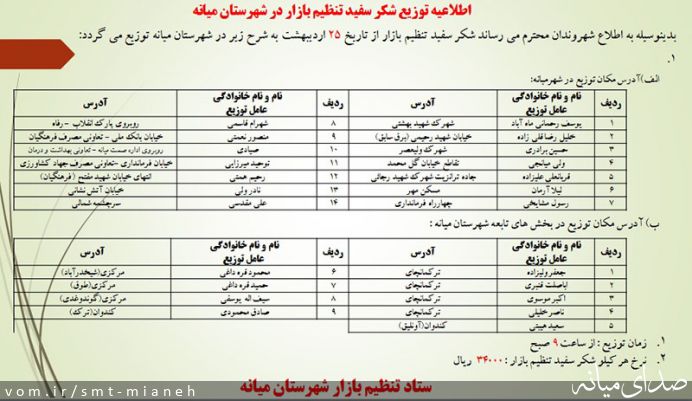 تصویر اداره صمت شهرستان میانه